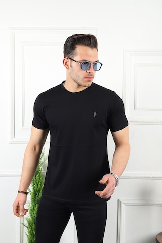 Kozik Standart Fit Bisiklet Yaka Erkek Tişört 5'li -  Çok Renkli