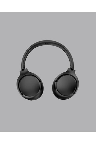 Bluetooth 5.0 Siyah Kablosuz Kulaklık 18 Saat Batarya Katlanabilir Tasarım -