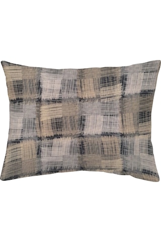 Maki Pamuklu Renkli Ekose 160x200 Çift Kişilik Lastikli Çarşaf Se Kahverengi