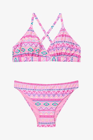 Penti Genç Kız Texas Etnik Desen Üçgen Bikini Takımı Çok Renkli