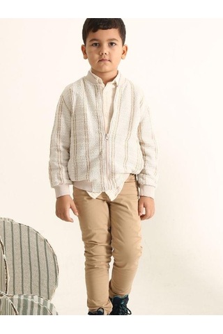 Nanica Kids Erkek Çocuk Gabardin Pantolon-15719 Camel
