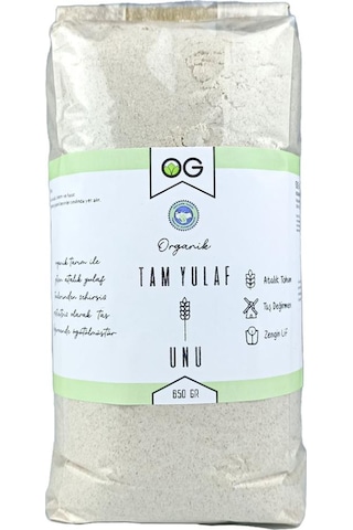 OG natural Organik Yulaf Ezmesi Ve Organik Yulaf Unu Seti +6 Ay Set