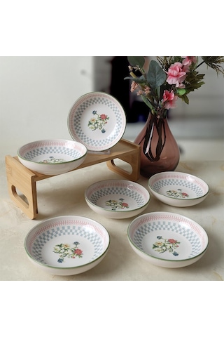 Lexroo Rose Line Halka Çerezlik/sosluk 13 Cm 6 Adet 22911 Çok Renkli