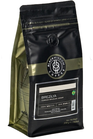Hisar Filtre Kahve Brezilya 250 Gr Cerrado Brazılıan Jaguar Filtre