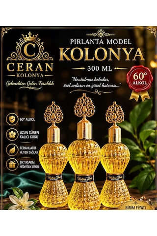 Unutma Beni Kolonyası 300 Ml X 3 Adet Unutma Beni Kolonyası 300 Ml X 3 Adet