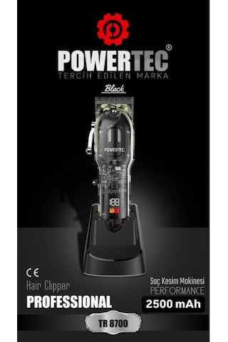 Powertec TR-8700 Saç Sakal Tıraş Makinesi