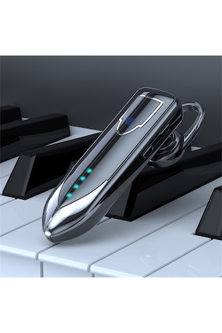 Me-3 Bluetooth 5.0 İş Tarzı Dokunmatik Anahtarlı Bluetooth Kulaklık Siyah