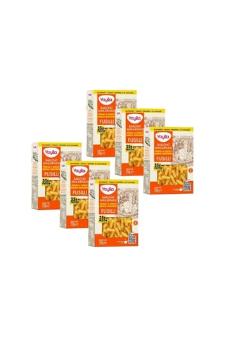 Yayla Glutensiz Bakliyat Makarnası Kırmızı Mercimek Kinoalı & Sebzeli 250 Gr X 6 Adet