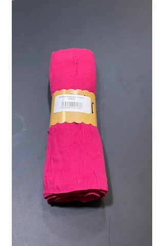 Bambu Kraş Şal Fuşya-jawel Tek Renk