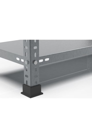 Uzman Grup Raf-3Raflı 1,5Metre 31X93 2 Blok Çelik Raf-Depo Rafı Gri