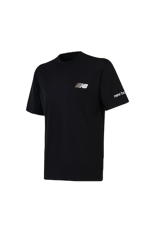 New Balance Nb Lifestyle Erkek T-shirt Mnt1644-bk Siyah
