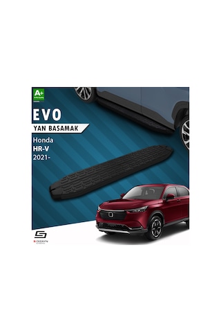 S-dizayn Honda Hr-v 3 Evo Siyah Yan Basamak 173 Cm 2021 Üzeri A+ Kalite