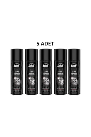 Lastik Parlatıcı 500 Ml 5 Adet