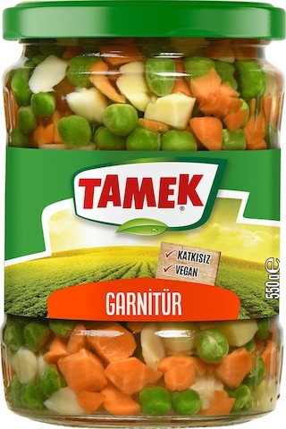 Tamek Garnitür 550 Gr Cam X 3 Adet