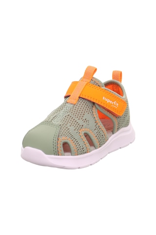 Superfit Wave Çocuk Sandalet - Haki Turuncu 000481-7500 Haki - Turuncu