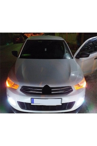 Citroen C Elyse Uyumlu Gündüz Farı Ampulü Turuncu Amber 1 Çift