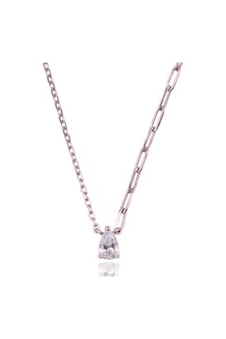 Masaliko Minio 2 İthal Gümüş Kolye Ms3277, 925 Ayar Kadın Gümüş Kolye, İthal Ürün Altın