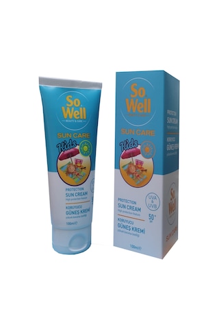 So Well Kids Sun Cream Çocuk Güneş Kremi