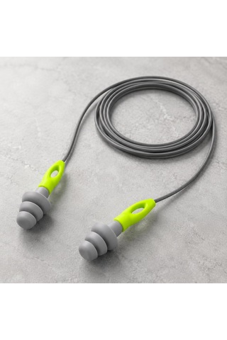 İpli Kulak Tıkacı 7-12 Mm 29 Db Gürültü Azaltıcı Sl1409c Ses Önleyici Pratik Gri Yeşil İpli Kulaklık