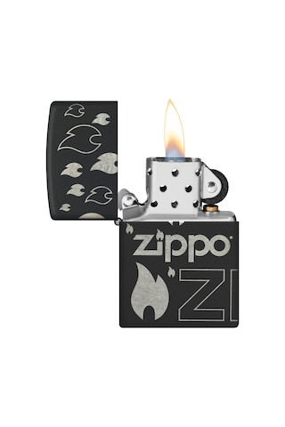 Zıppo Çakmak -48908 Zıppo Desıgn 7 Siyah