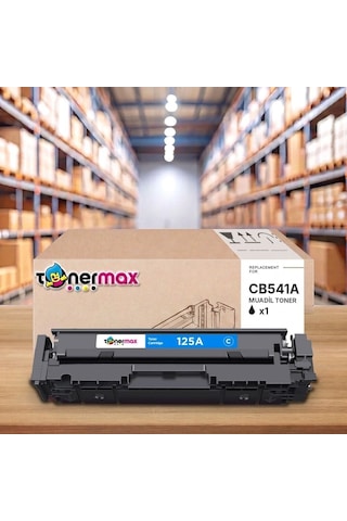 Hp Color Laserjet Cp1215 Uyumlu Toner Çipli Cb541a Mavi 1.400 Sayfa