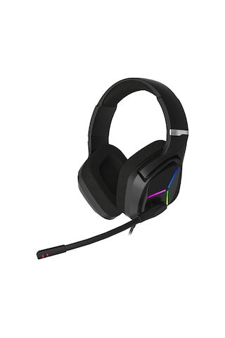Lecoo HT406 3.5mm Jack + USB Kablolu RGB Kulak Üstü Gaming Kulaklık