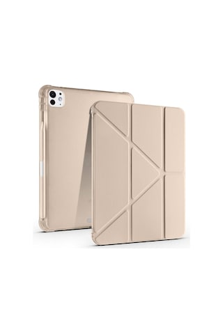 Apple Uyumlu iPad Pro 12.9 3. 4. 5. 6. Nesil Kılıf Kalem Şarj Bölmeli Case 2018 - 2022 Kılıf
