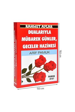 Rahmet Ayler - Dualarıyla Mübarek Günler Geceler Hazinesi Kitabı