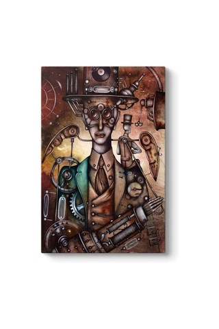 Mekanik Adam Tablosu 30 X 45