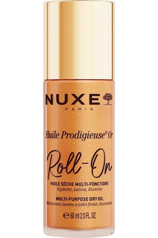 Nuxe Huile Prodigieuse Or Altın Parıltılı Çok Amaçlı Kuru Yağ Roll-On 60 ML
