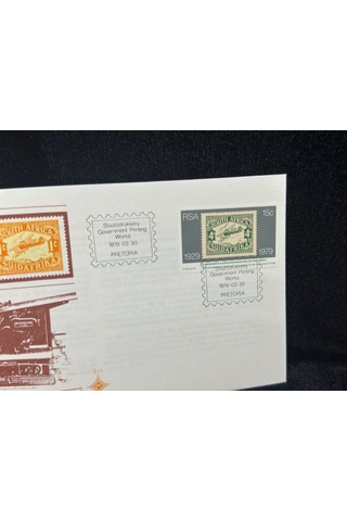 1979 South Africa Güney Afrika İlk Uçak Postası Air Mail Temalı İlk Gün Zarfı Fdc  Teşhir Ürün