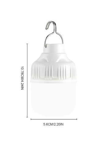 Açık Usb Şarj Edilebilir Led Lamba Ampul Yüksek Parlaklık Acil Beyaz