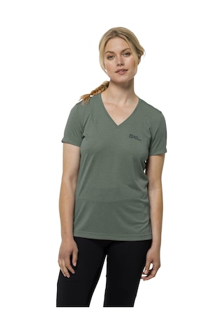 Jack Wolfskin Crosstraıl T Women Yeşil Renkli