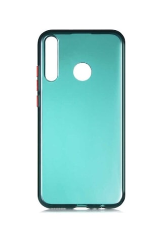 Huawei P40 Lite E Kılıf Zore Bistro Kapak Koyu Yeşil