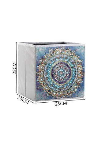 Ulzyvf Elmas Boyama Depolama Kutusu 25x25x25cm - Dıy Sanat Malzemeleri İçin Pratik Çözüm Diğer