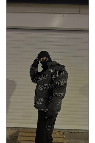 Flexus Reflektörlü Balaclava Kar Maskesi Ski Mask-maske-balaklava-buff-boyunluk Siyah