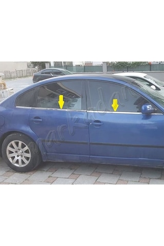 Db Chrome Vw Passat 3b Cam Çıtası Nikelajı 1996-2005 6 Parça P.çe