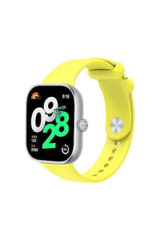 Xemu Xiaomi Redmi Watch 4 Clo- Krd-109 Silikon Kordon-sarı