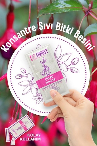 Florist Çiçekli Bitkiler Sıvı Konsantre Bitki Besini 200