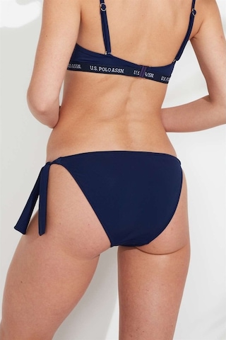 U.S. Polo Assn. Kadın Lacivert Kalın İpli Bikini Alt 21509