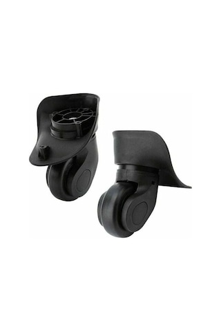 Mufunye Evrensel Yedek Parça Dayanıklı Sessiz Kauçuk Çok Tekerlekli Vites Kolu Tamir Tekerleği Bavul Bagaj Samsonite Platinum Çift Bavul Tekerleri