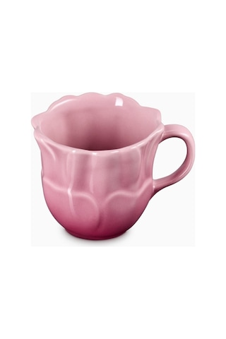 Le Creuset Seramik Çiçek Desenli Kupa Rose Quartz