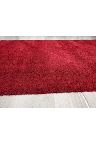 Tuğra Rixos Home Loft Kırmızı 80X140 Cm Yumuşak Shaggy Halı