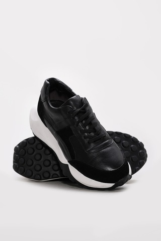 Fast Step Hakiki Deri Erkek Casual Ayakkabı 311ma2012 Siyah