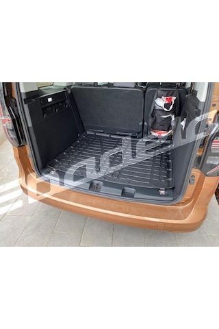 Vw Caddy 2021-2023 Arası 3d Kauçuk Bagaj Havuzu Kokusuz Badela