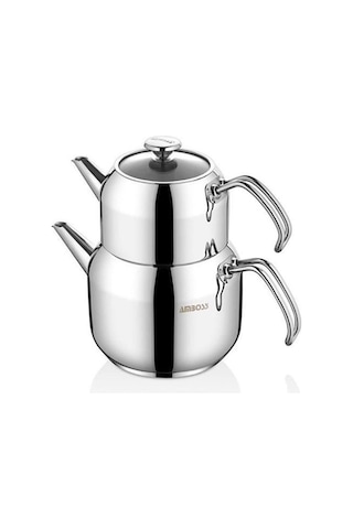 Amboss COO-0229 Cool Orta Boy Çelik Çaydanlık