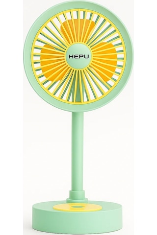 Hepu Hp-f26 Usb Şarjlı Sessiz Masaüstü Mini Fan