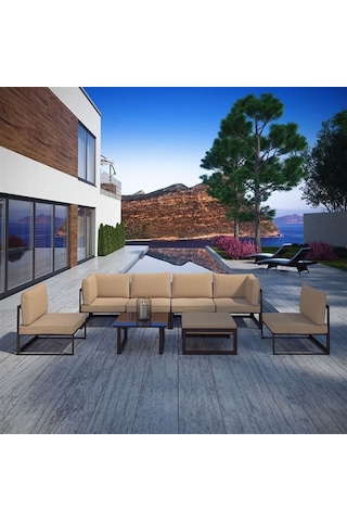 Özel Metal Bahçe Oturma Grubu