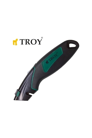 Troy 21605 Profesyonel Trapez Maket Bıçağı, 2 Yedek Bıçaklı