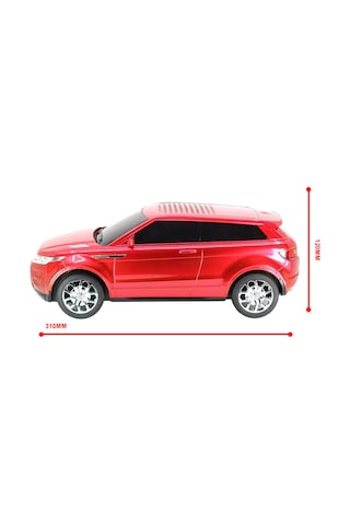 Kırmızı Şarjlı Lüks Suv Tasarımlı Usb/aux Çıkışlı Fm Radyolu Bluetooth Hoparlör Speaker